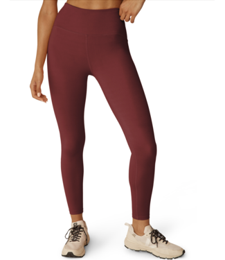 Beyond Yoga Powerbeyond Strive Midi Legging- California Merlot