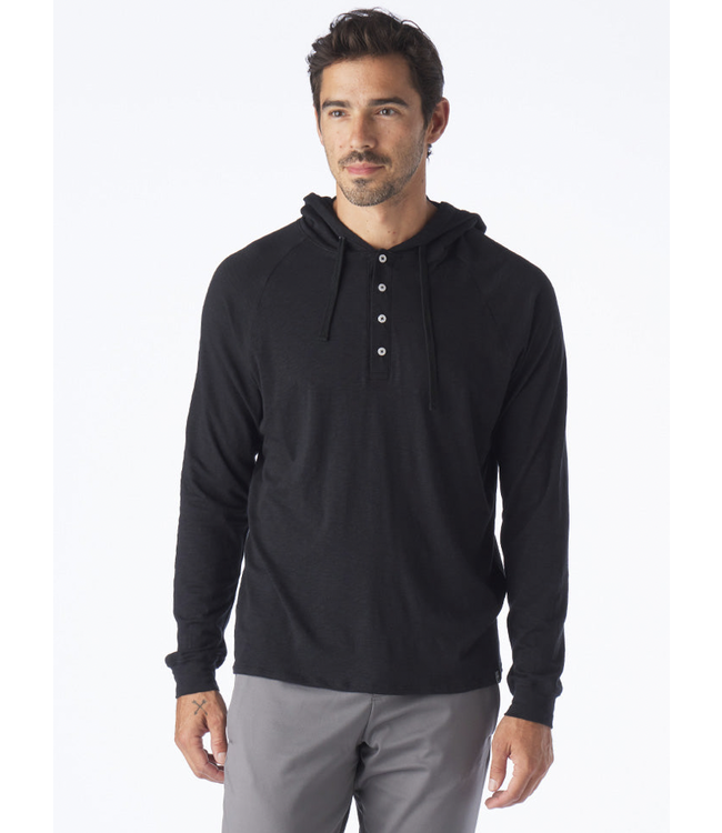 Low Tide Henley- Black