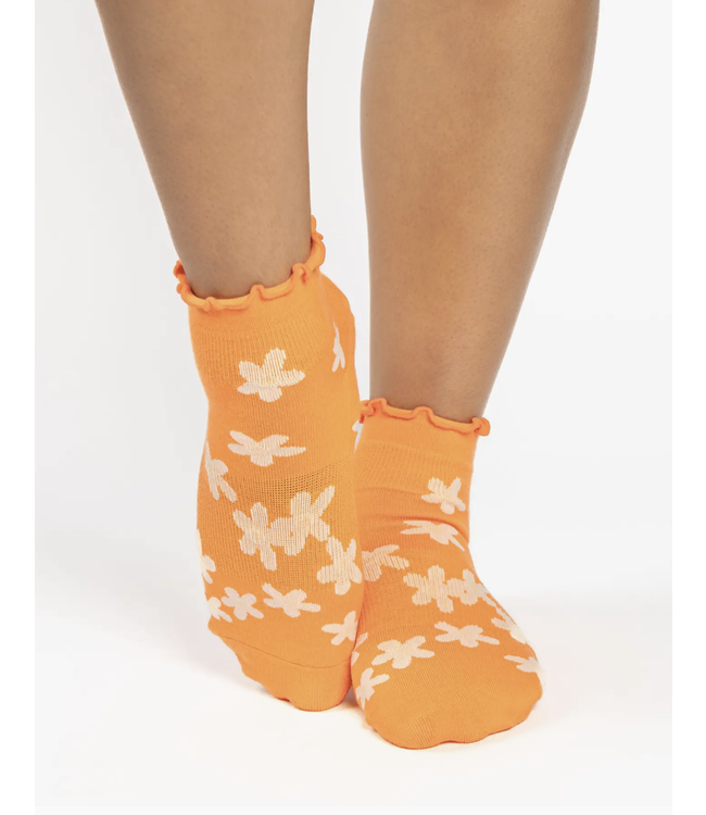 Women's Bloom Quarter Grip Sock