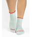 Women's Mental Vacay Ankle Grip Sock- Sky