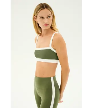 Splits59 Monah Rigor Bra- Olive/White