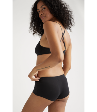 Richer Poorer Stretch Lyocell Boyshort- Black