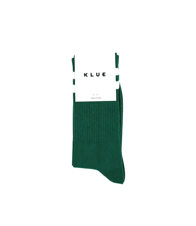 Colorful Organic Cotton Tennis Socks- Athletics Vintage Green