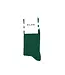 Colorful Organic Cotton Tennis Socks- Athletics Vintage Green