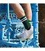 Colorful Organic Cotton Tennis Socks- Athletics Vintage Green