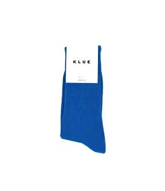 Klue Colorful Organic Cotton Tennis Socks- Blue