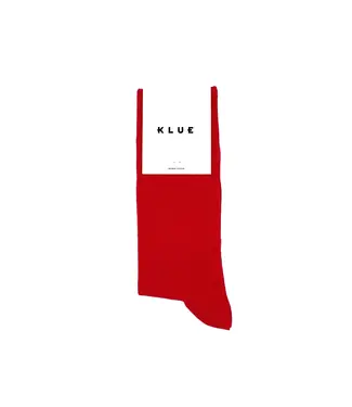 Klue Colorful Organic Cotton Socks- Red