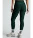 Spacedye Caught In The Midi High Waisted Legging- Dark Spruce Green Heather