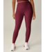 Spacedye Caught In The Midi High Waisted Legging- Bordeaux Heather