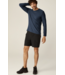 Always Beyond Long Sleeve Crew 2.0- Nocturnal Navy