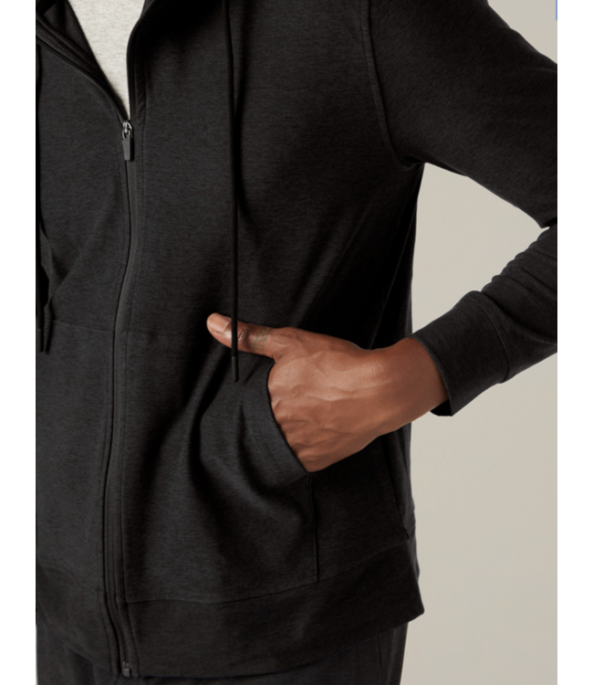 Freefit Men's Zip Hoodie- Darkest Knight