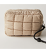 Quilted Mini Case- Off White