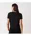 Textured Tri-Blend Basic Crew Neck Tee- Black