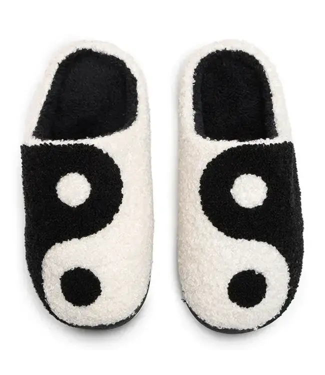 Indoor/ Outdoor Slippers- Ying Yang