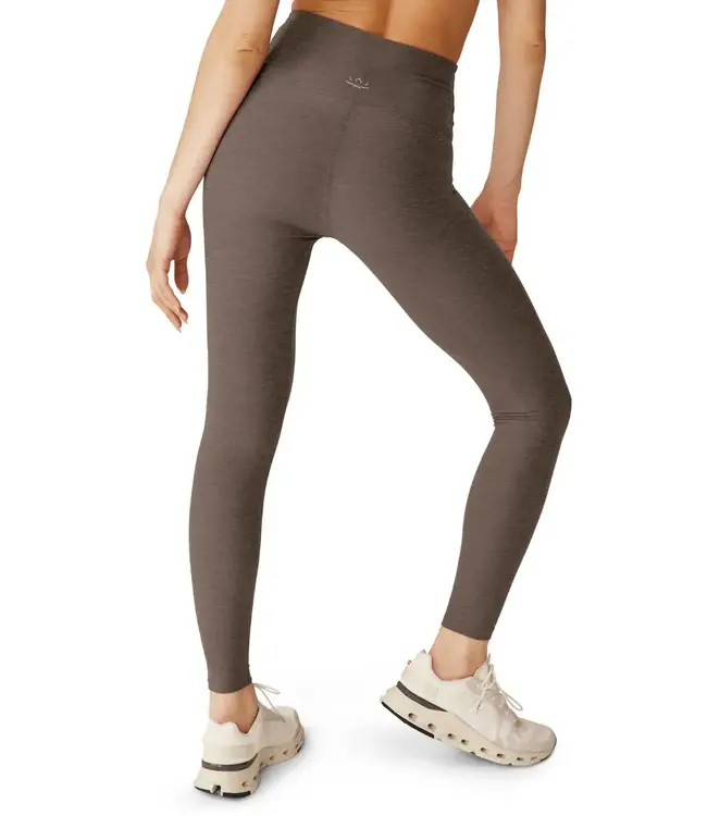Spacedye Caught In The Midi HW Legging- Soft Umber Heather