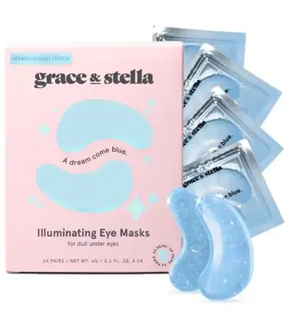 faire Blue Illuminating Under Eye Masks- 24 Pairs