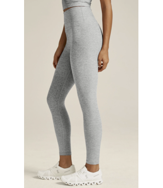 Beyond Yoga Spacedye Caught In The Midi HW Legging- Silver Mist