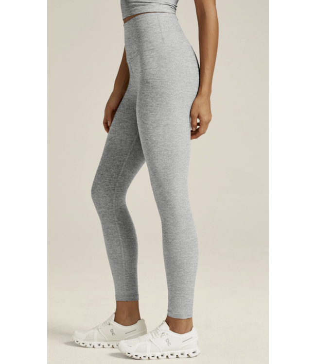 Spacedye Caught In The Midi HW Legging- Silver Mist