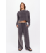 Soho Cropped Long Sleeve- Grey