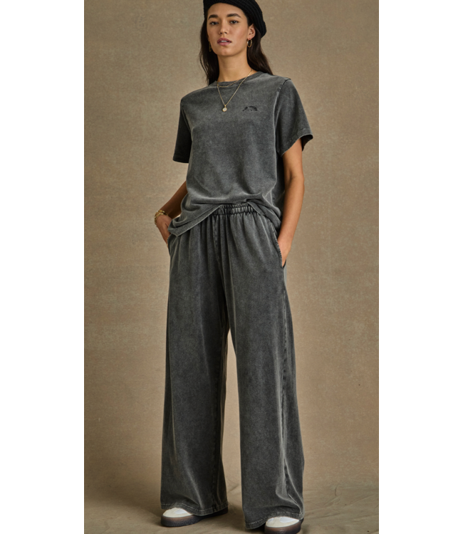 Soho Tokio Wide Leg Pant- Grey