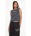 SG Logo Doheny Crop Tank- Ash