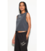 SG Logo Doheny Crop Tank- Ash