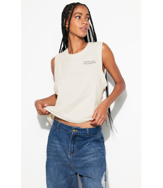 Spiritual Gangster SGLA Jagger Tank- Canvas