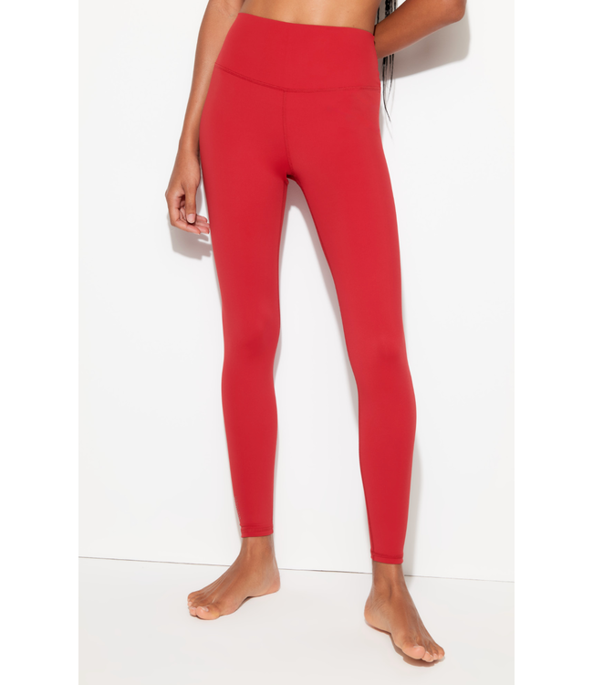 Lotus 7/8 Legging- Red Heart