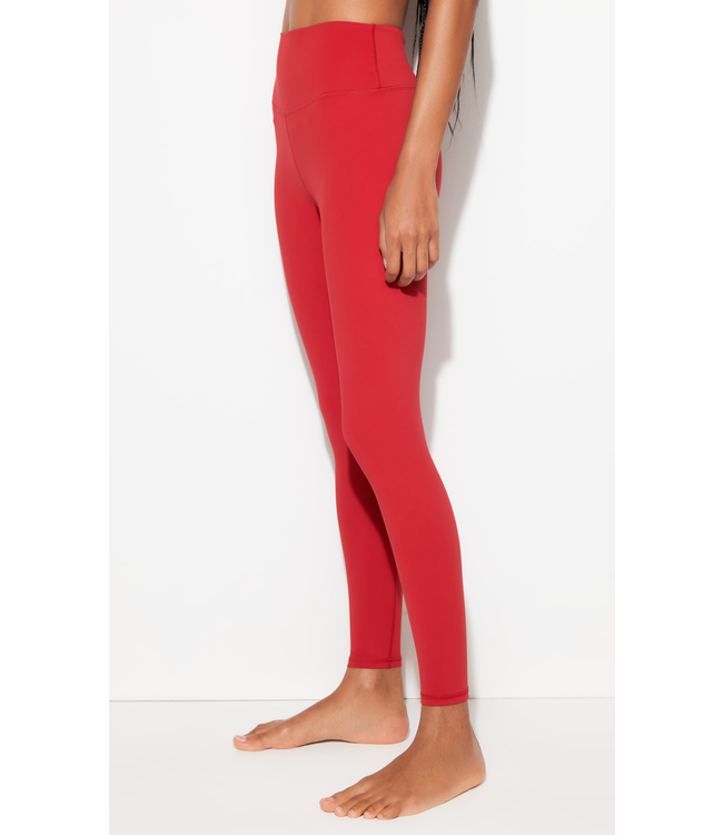 Lotus 7/8 Legging- Red Heart