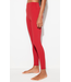 Lotus 7/8 Legging- Red Heart