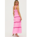 Charlotte Dress- Sweet Berry Wave Pink