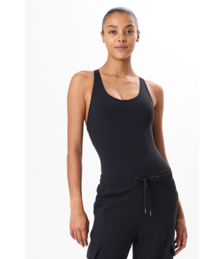 Splits59 Suki Airweight Bodysuit- Black