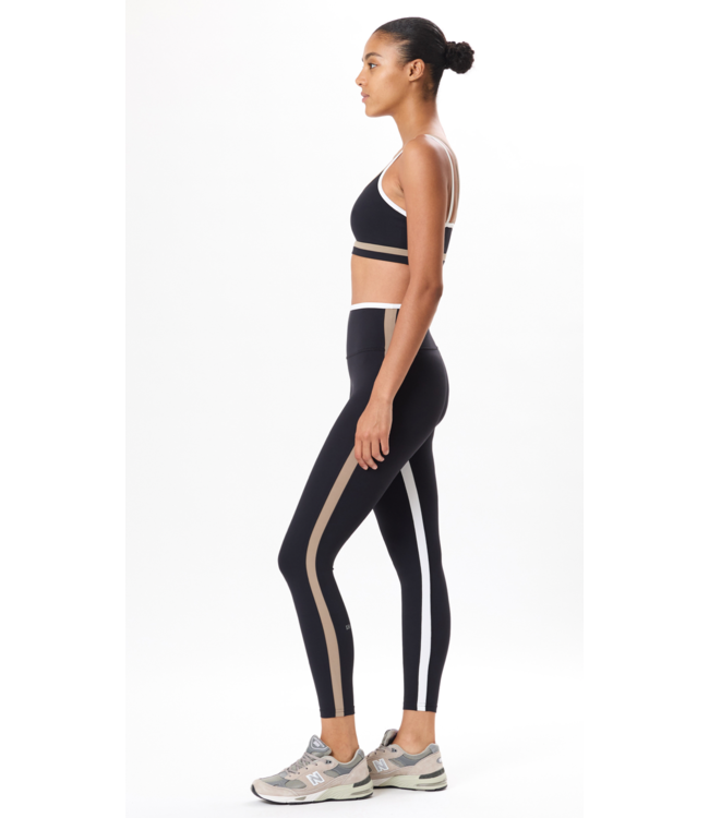 Sam High Waist Rigor 7/8- Black/Latte