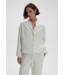 Celeste Button Through Sweat- Ivory Marl
