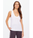 Muse Wales Knit Tank Top- White