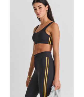 The Upside Beaufort Harley Scoop Bra- Black