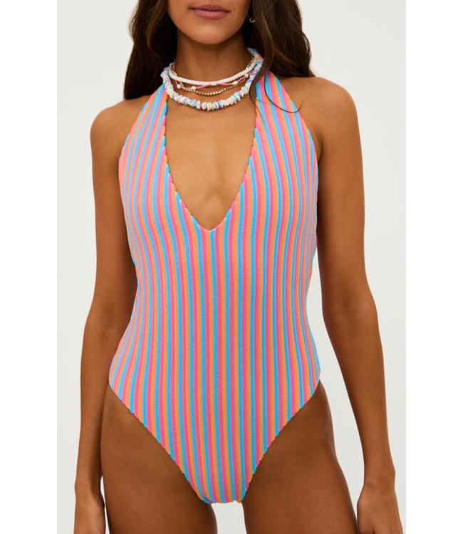Frida One Piece- Petal Stripes