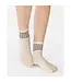Sweetheart Ankle Grip Sock- Ivory