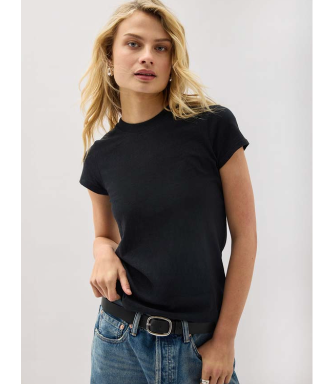 Vintage Jersey SS Tee- Black