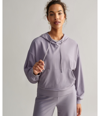 Rhone Apparel Ripple Hoodie- Grey Silver