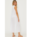 Sandra Dress- White Linen