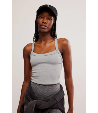 Free People All Clear Cami- Heather Grey