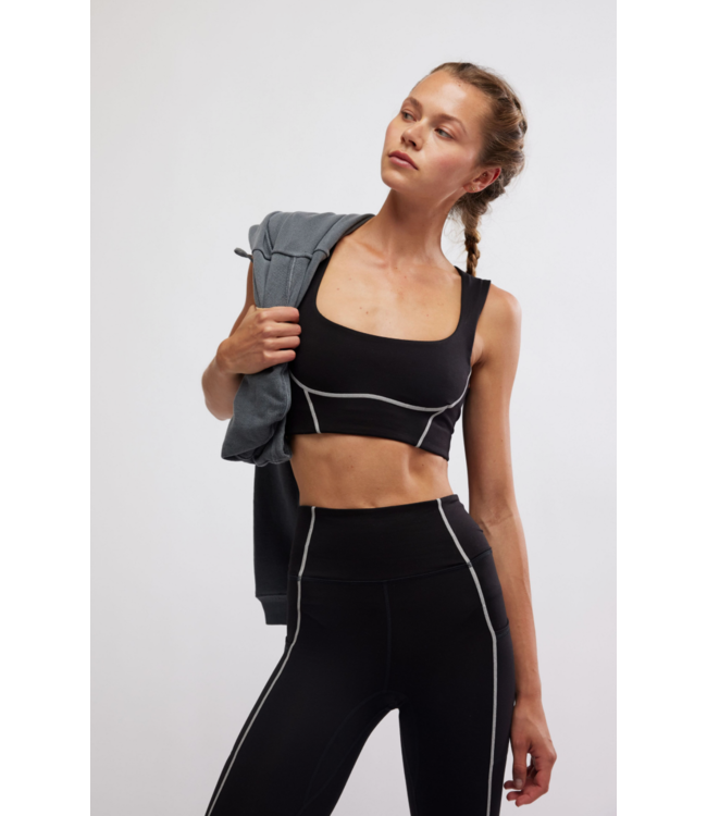 You're A Peach Bra- Black