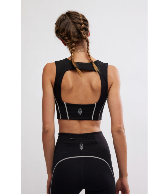 You're A Peach Bra- Black