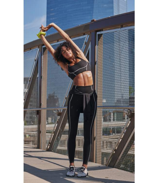 You're A Peach Bra- Black