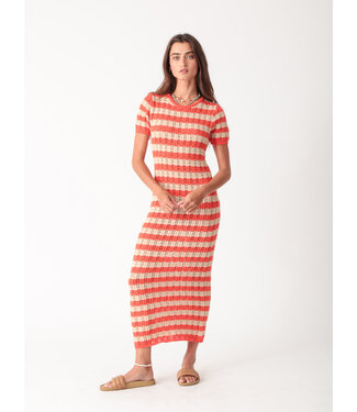 Electric & Rose Lina Dress- Crochet Cherry