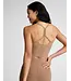 Spacedye Slim Racerback Cropped Tank- Desert Sand Heather