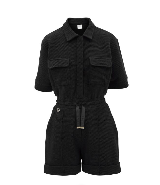 Moon Classic Short Jumpsuit- Black