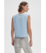Page Seamless Crop Tank- Cashmere Blue