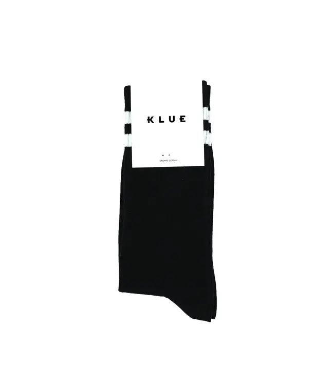 Organic Cotton Tennis Sport Socks- Black & White